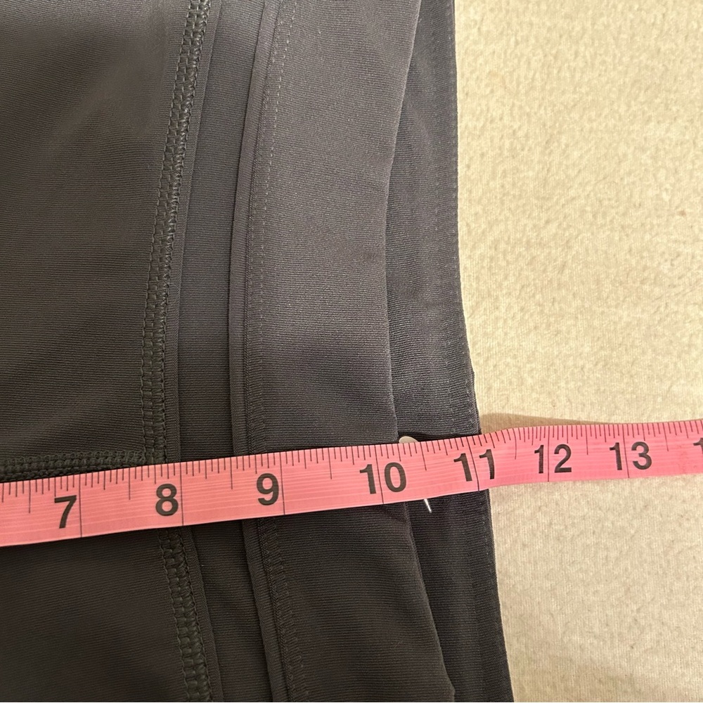 Nike Women Be Strong Dri-FIT Training Dark Gray Yoga Pants Wide Leg‎ Size L Tall - Picture 11 of 12